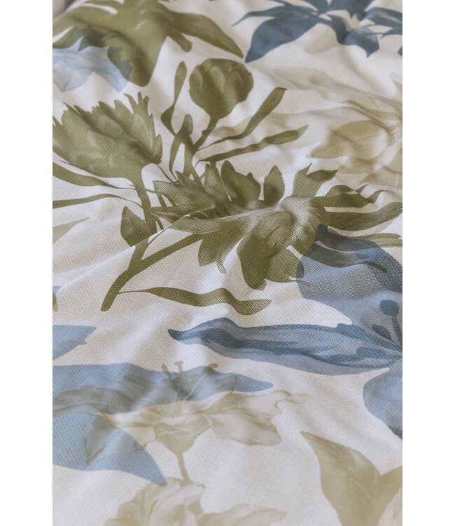 Beddinghouse Flori Blauw dekbedovertrek
