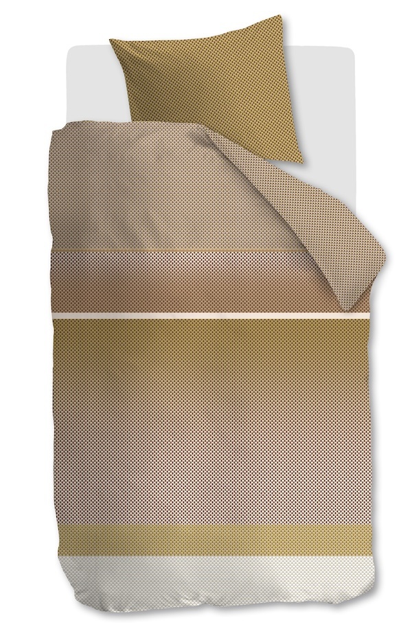 Beddinghouse Elvi Goud dekbedovertrek