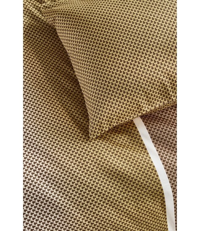 Beddinghouse Elvi Goud dekbedovertrek