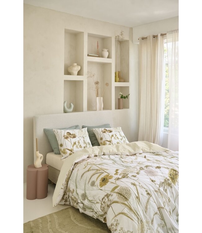 Beddinghouse Cely Naturel dekbedovertrek