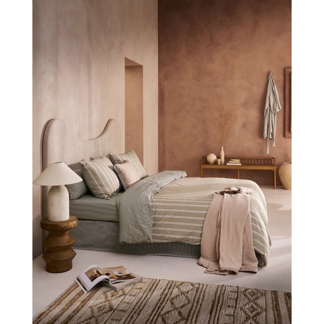 vtwonen Mini Stripe Naturel dekbedobertrek