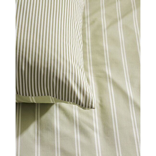 vtwonen Mini Stripe Groen dekbedovertrek