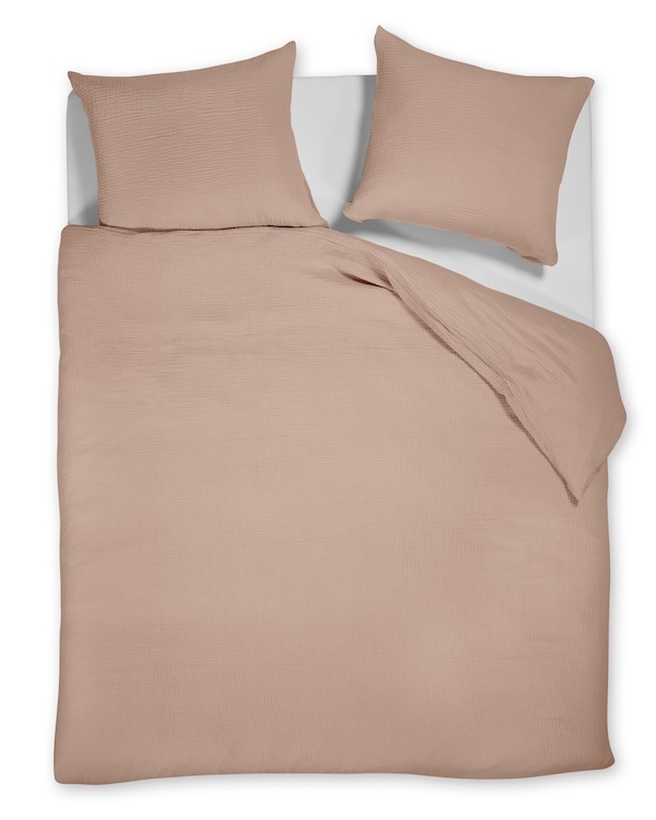 vtwonen Gentle Embrace Zachtroze dekbedobertrek