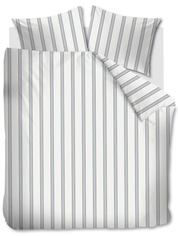 vtwonen Fun Stripe Blauw dekbedobertrek