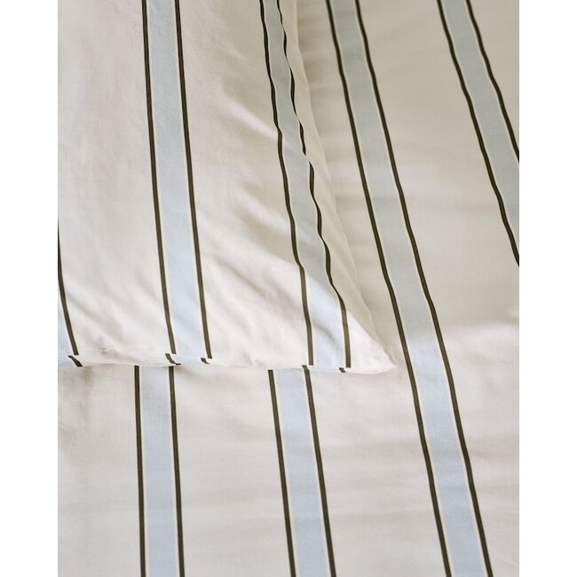 vtwonen Fun Stripe Blauw dekbedobertrek