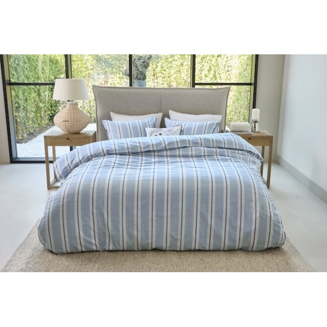 Rivièra Maison Silvan Blauw dekbedobertrek