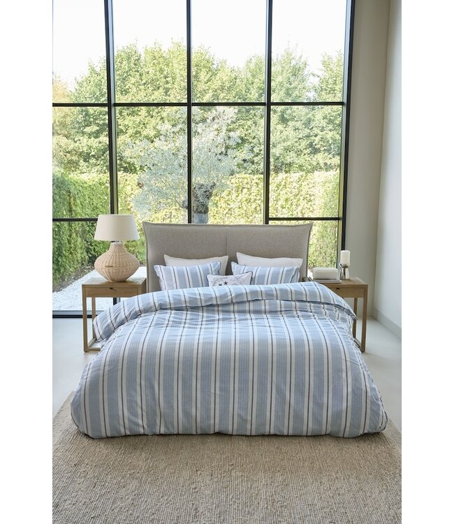 Rivièra Maison Silvan Blauw dekbedobertrek