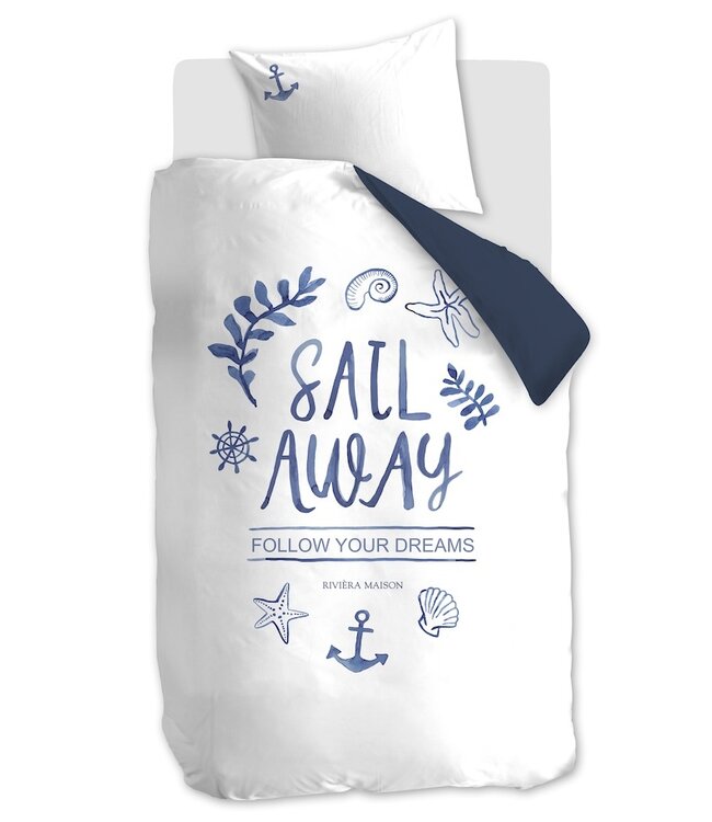 Rivièra Maison Sail Away Blauw dekbedobertrek