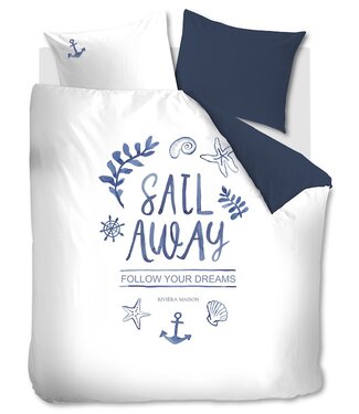 Rivièra Maison Rivièra Maison Sail Away Blauw dekbedobertrek
