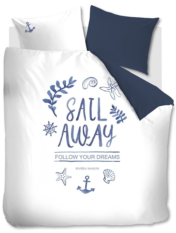 Rivièra Maison Sail Away Blauw dekbedobertrek