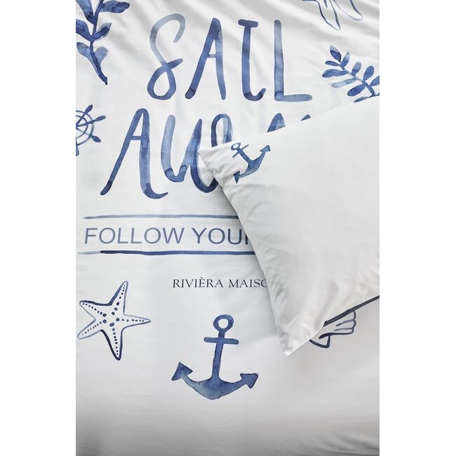 Rivièra Maison Sail Away Blauw dekbedobertrek