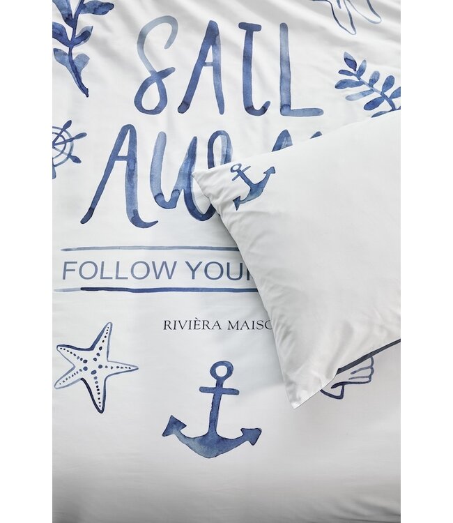 Rivièra Maison Sail Away Blauw dekbedobertrek