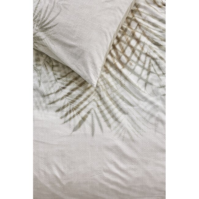 Rivièra Maison Palm Shade Naturel dekbedobertrek