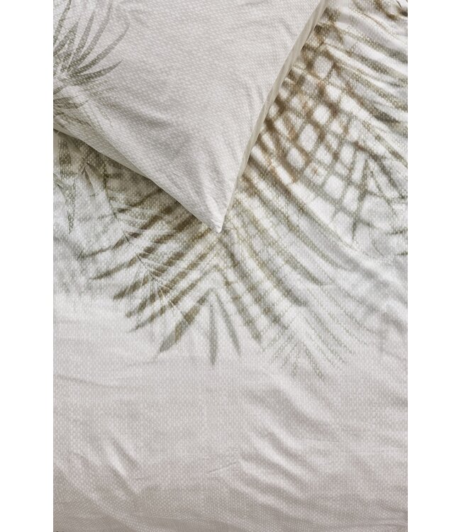 Rivièra Maison Palm Shade Naturel dekbedobertrek