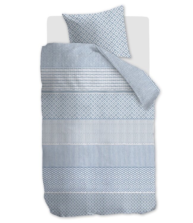 Rivièra Maison Francesco Blauw dekbedobertrek