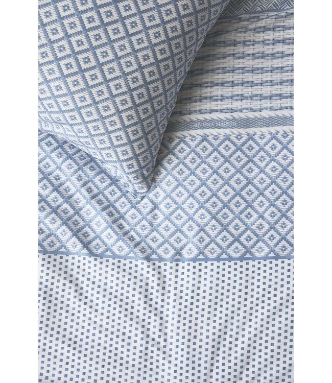 Rivièra Maison Francesco Blauw dekbedobertrek