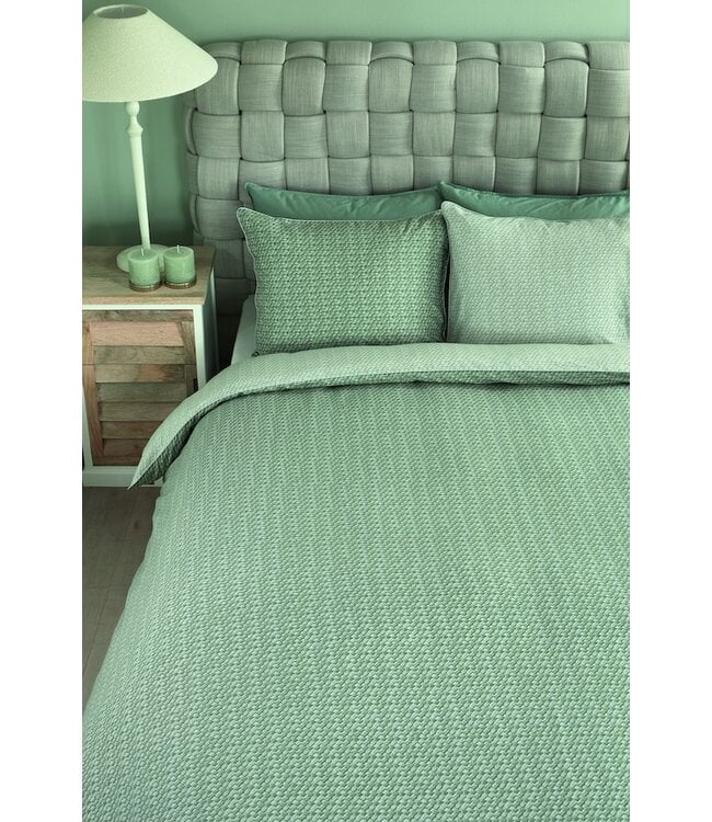 Rivièra Maison Bambu Groen dekbedobertrek