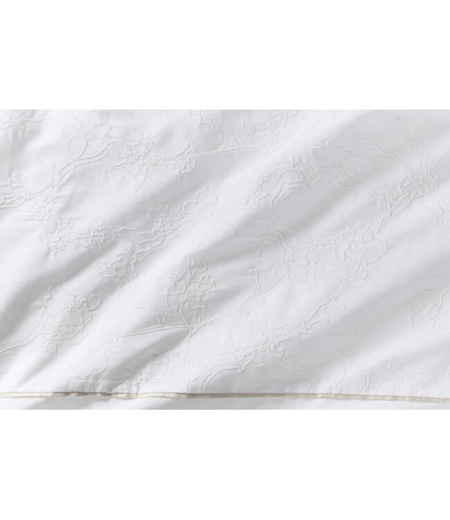 Beddinghouse x Van Gogh Museum Broderie Fleurie Wit dekbedobertrek