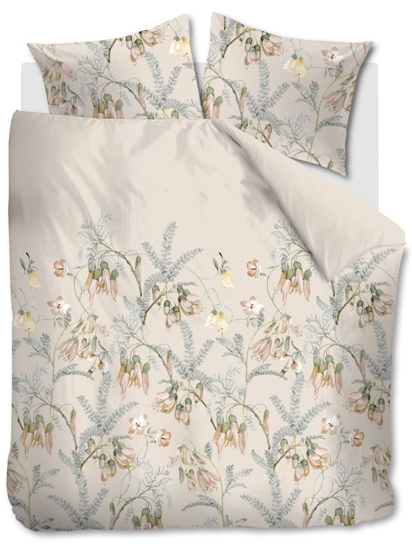 Ariadne at Home Luster Perzik dekbedobertrek