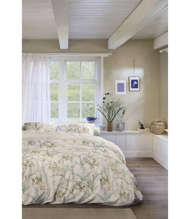Ariadne at Home Luster Perzik dekbedobertrek