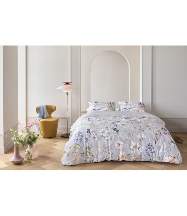 Kardol by Beddinghouse Branche Grey Green dekbedovertrek