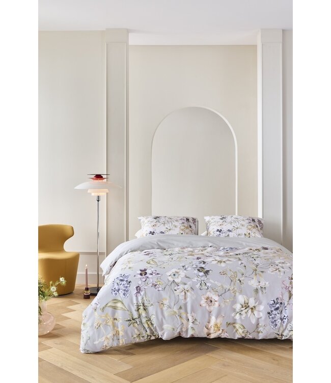 Kardol by Beddinghouse Branche Grey Green dekbedovertrek