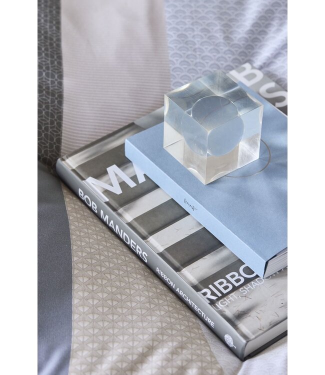 Kardol by Beddinghouse Archi Blauwgrijs dekbedovertrek