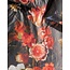 Essenza Blooming Story Dark brown dekbedovertrek