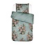 Essenza Tulip Bloom Surf green dekbedovertrek