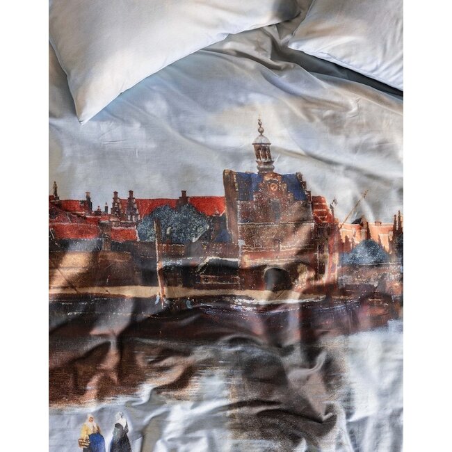 Essenza View on Delft Calming blue dekbedovertrek