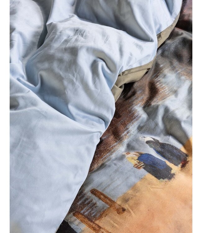 Essenza View on Delft Calming blue dekbedovertrek