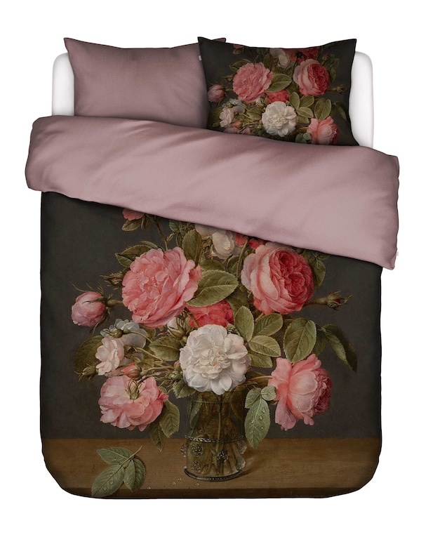 Essenza Rose Delight Woodrose dekbedovertrek