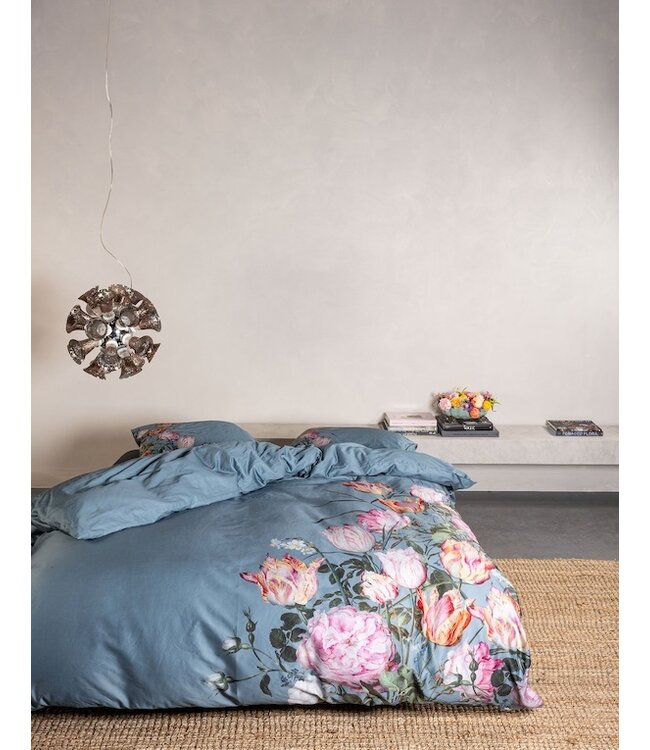 Essenza Painter's Garden Denim dekbedovertrek