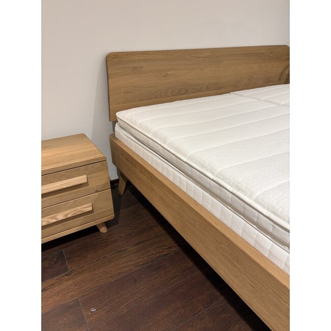 Ledikant Hasena Oak Line Bianco 180x210 SHOWMODEL