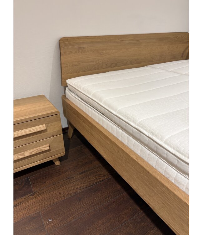 Ledikant Hasena Oak Line Bianco 180x210 SHOWMODEL