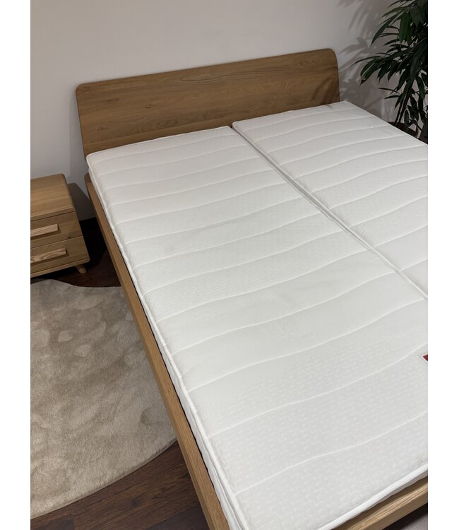 Ledikant Hasena Oak Line Bianco 180x210 SHOWMODEL