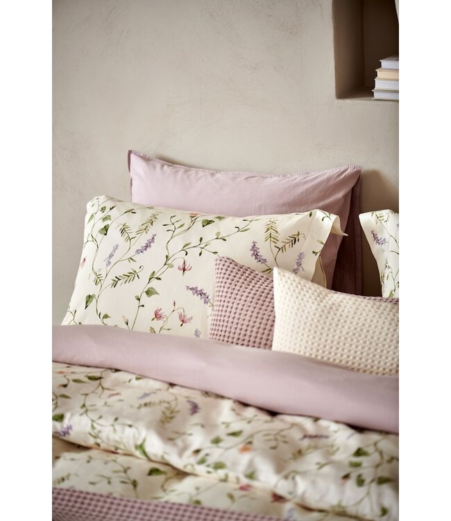 Vandyck Virella cream tan dekbedovertrek