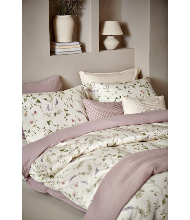 Vandyck Virella cream tan dekbedovertrek