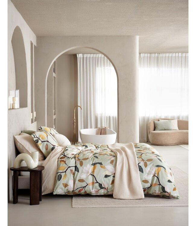 Vandyck Twiggy pistache dekbedovertrek