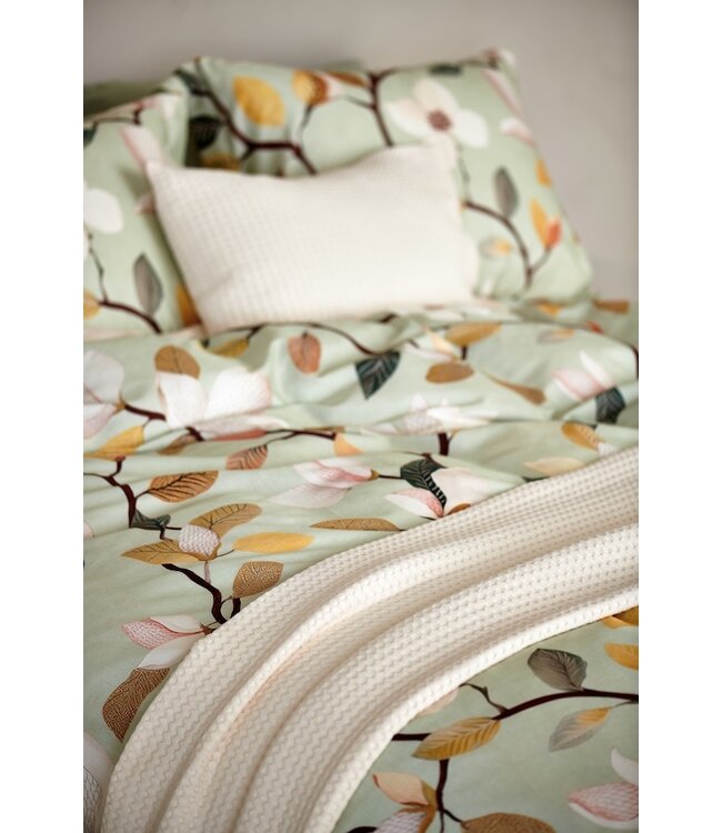 Vandyck Twiggy pistache dekbedovertrek