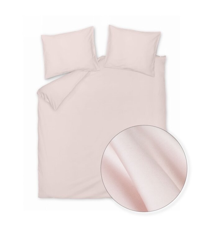 Vandyck Satin Luxe sepia pink dekbedovertrek