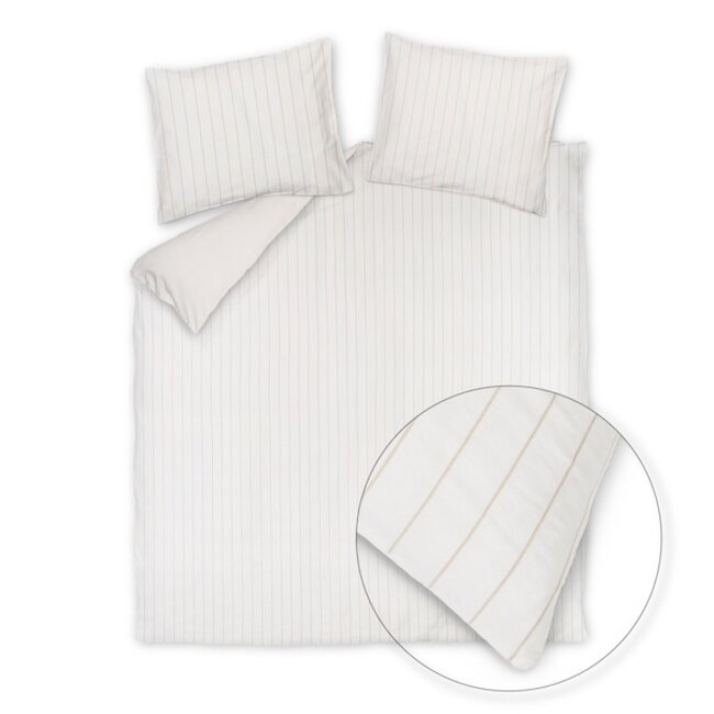 Vandyck Pure Sand offwhite dekbedovertrek