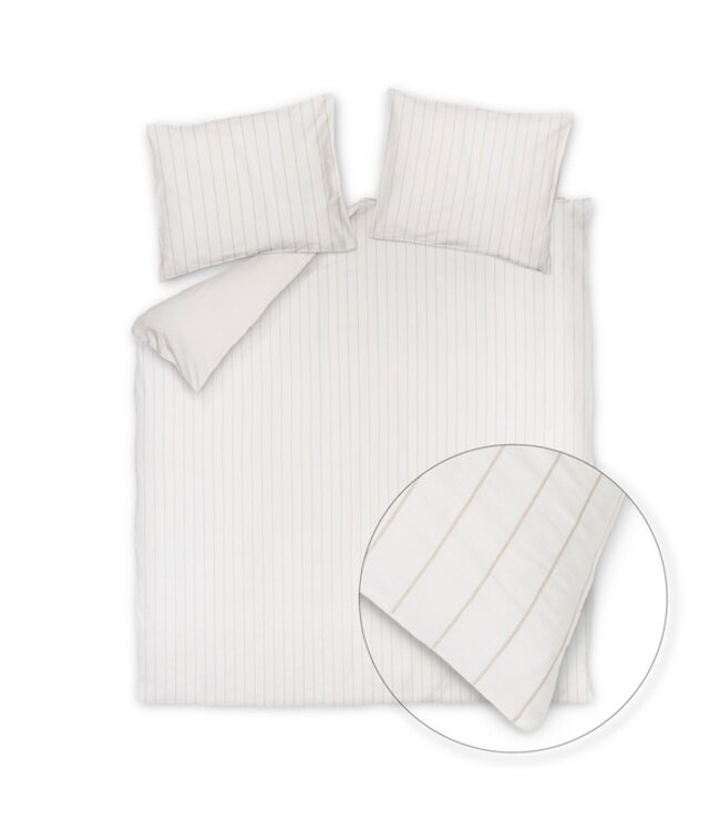 Vandyck Pure Sand offwhite dekbedovertrek