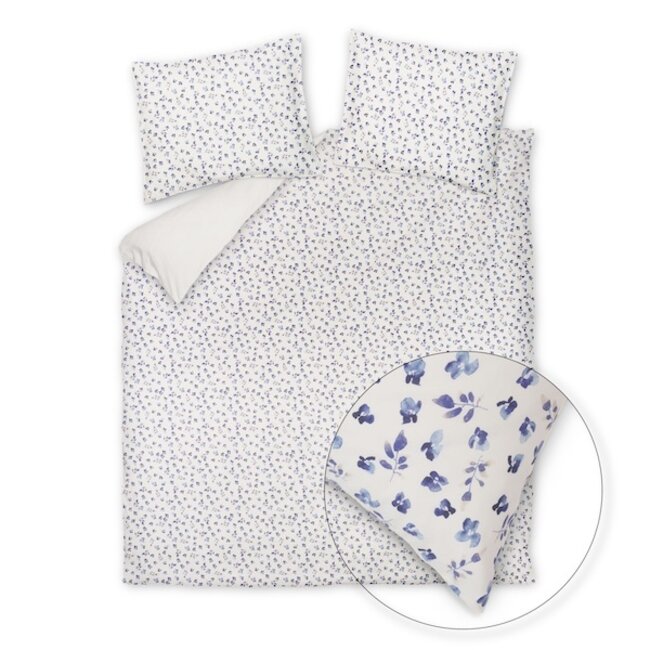 Vandyck Pure 98 indigo dekbedovertrek
