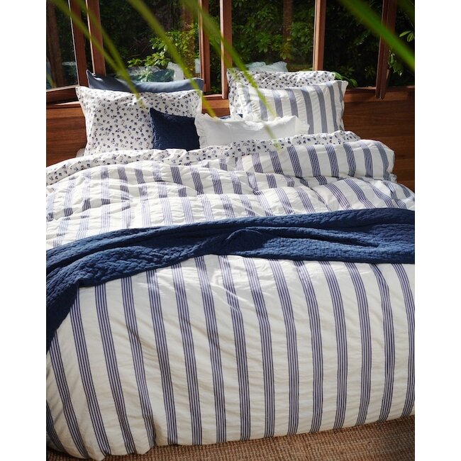 Vandyck Pure 95 indigo dekbedovertrek