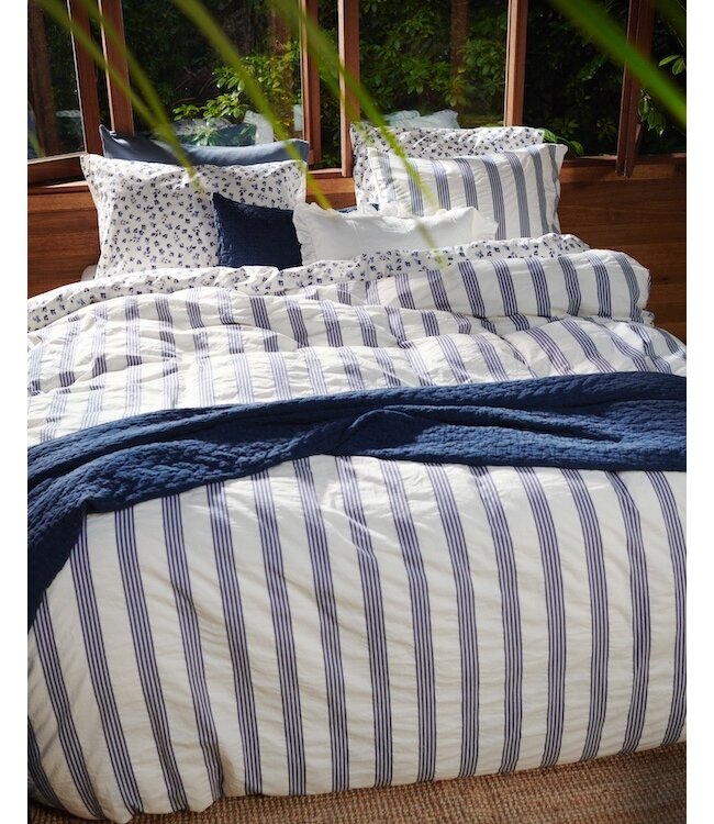 Vandyck Pure 95 indigo dekbedovertrek