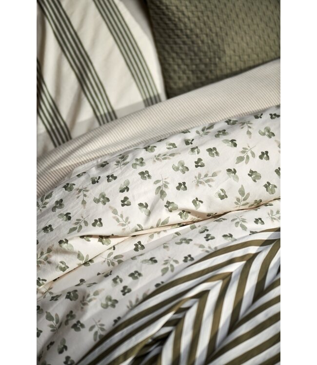 Vandyck Pure 89 smoke green dekbedovertrek