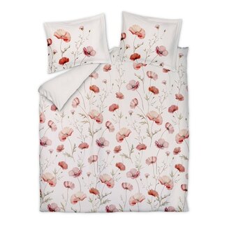Vandyck Vandyck Poppy Fields cream tan dekbedovertrek