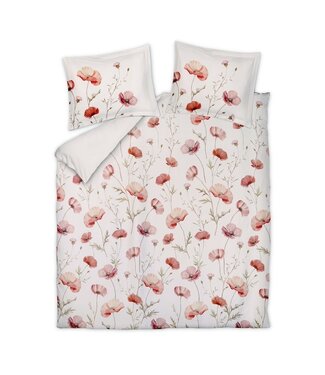 Vandyck Vandyck Poppy Fields cream tan dekbedovertrek