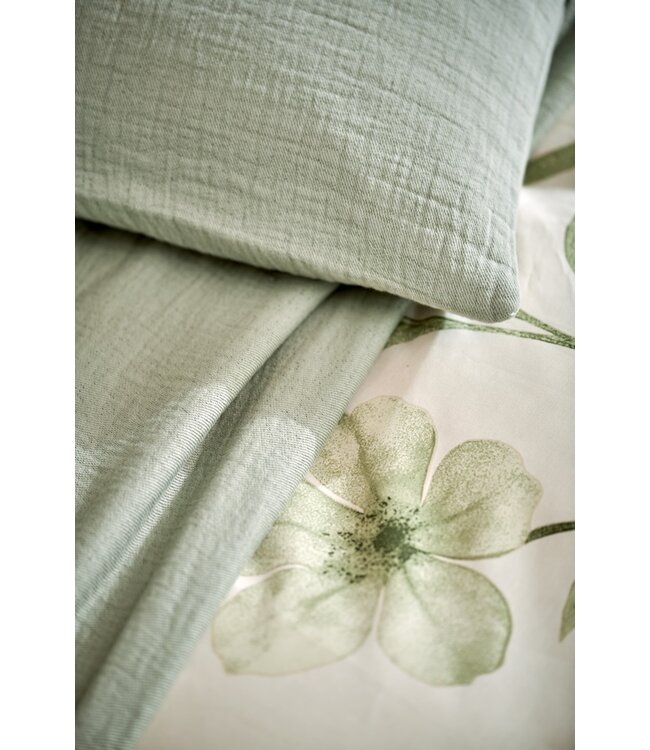 Vandyck Greenmark pistache dekbedovertrek